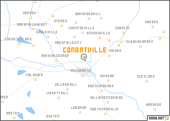 map of Conantville