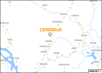 map of Conapanja