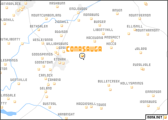 map of Conasauga