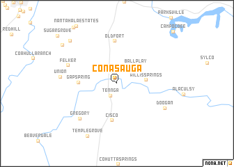 map of Conasauga