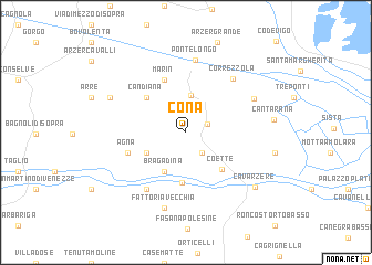 map of Cona