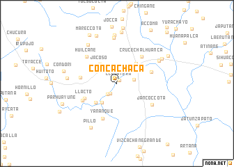map of Concachaca