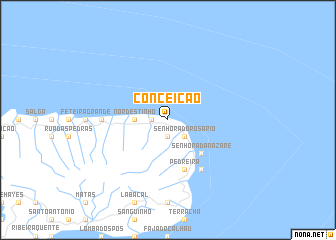 map of Conceição