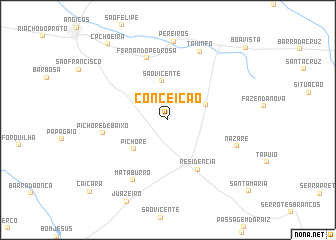 map of Conceicão