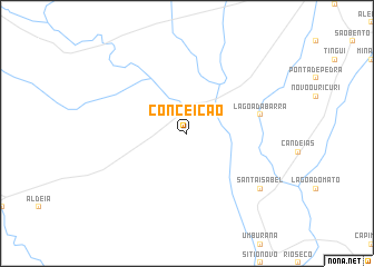 map of Conceição