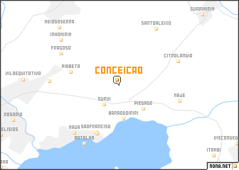 map of Conceição