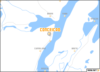 map of Conceição