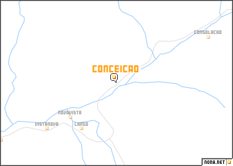 map of Conceição