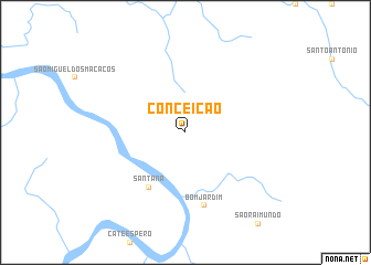 map of Conceição