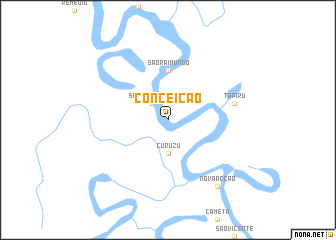 map of Conceição