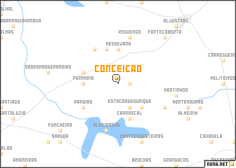 map of Conceição