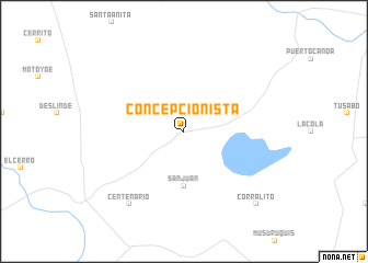 map of Concepcionista