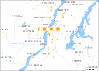 map of Concepción