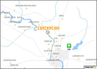 map of Concepción