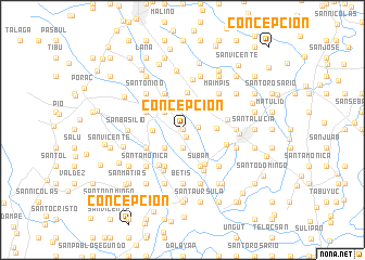 map of Concepcion