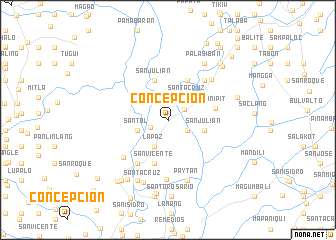 map of Concepcion