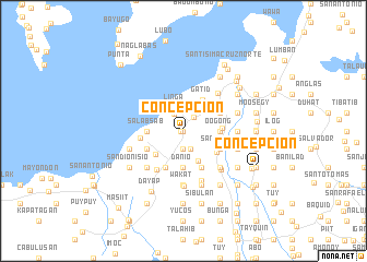 map of Concepcion