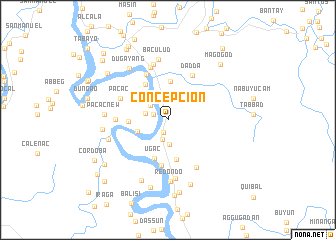 map of Concepcion