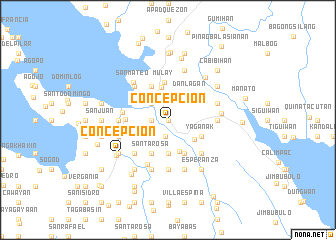 map of Concepcion