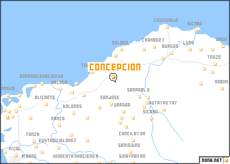 map of Concepcion