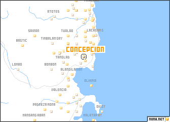 map of Concepcion