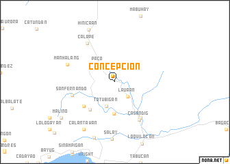 map of Concepcion