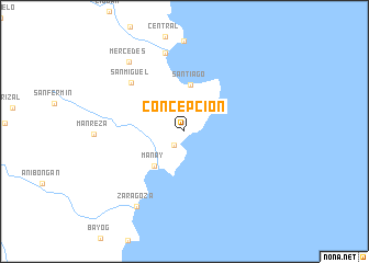 map of Concepcion