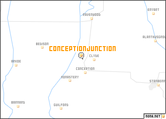 map of Conception Junction