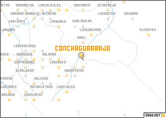 map of Conchagua Abajo