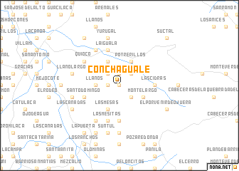 map of Conchaguale