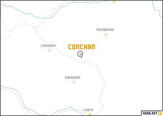 map of Conchán