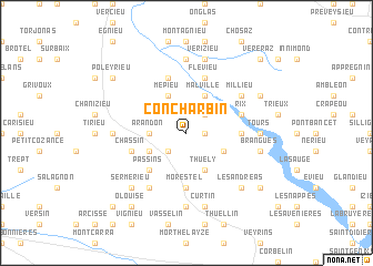 map of Concharbin