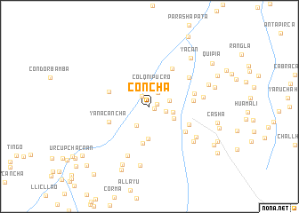 map of Concha