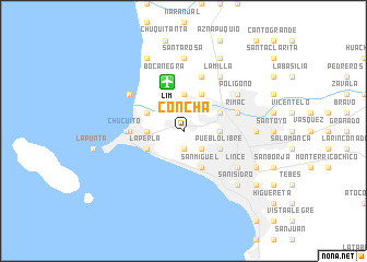 map of Concha