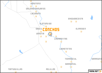 map of Conchos