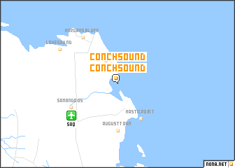 map of Conch Sound