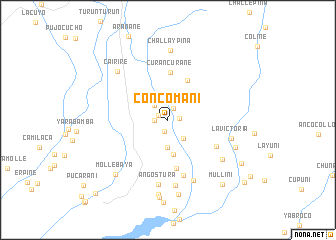 map of Concomani