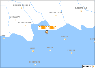 map of Concondo