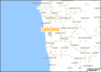 map of Conconig