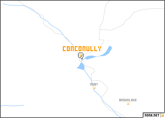 map of Conconully