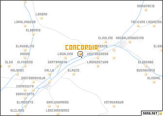 map of Concordia