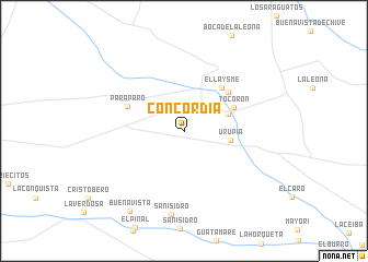 map of Concordia