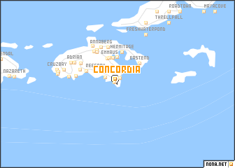 map of Concordia