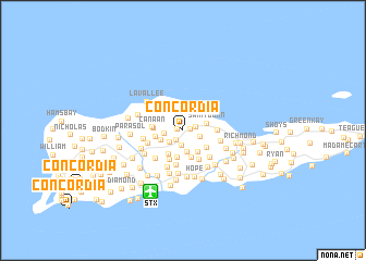 map of Concordia