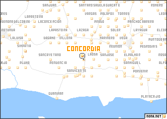 map of Concordia