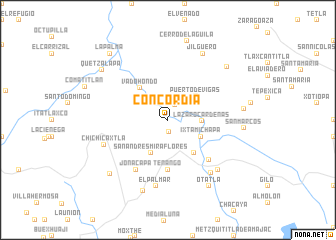 map of Concordia