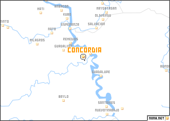 map of Concordia