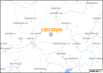 map of Concordia