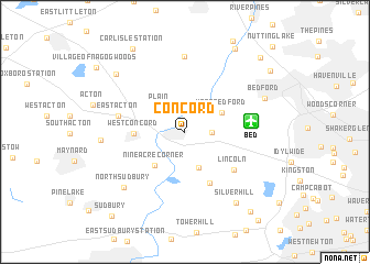 map of Concord