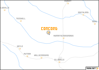 map of Concord